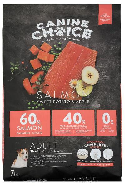 Canine Choice Super Premium Gf Small Adult Dry Salmon 7kg | Luxury Home Accessories | Heulog Glow