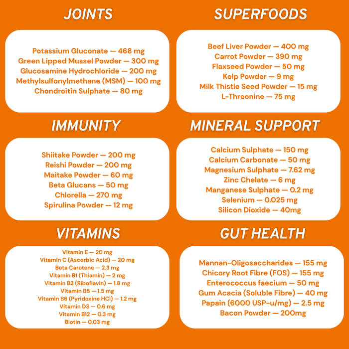 Canine Prime 40-in-1 superfood supplement | Luxury Home Accessories | Heulog Glow