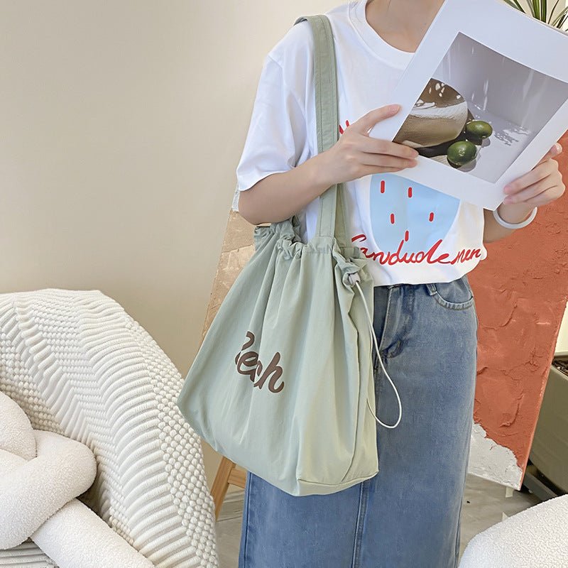 Canvas Bag Large Capacity Women's Shoulder Bag | Luxury Home Accessories | Heulog Glow