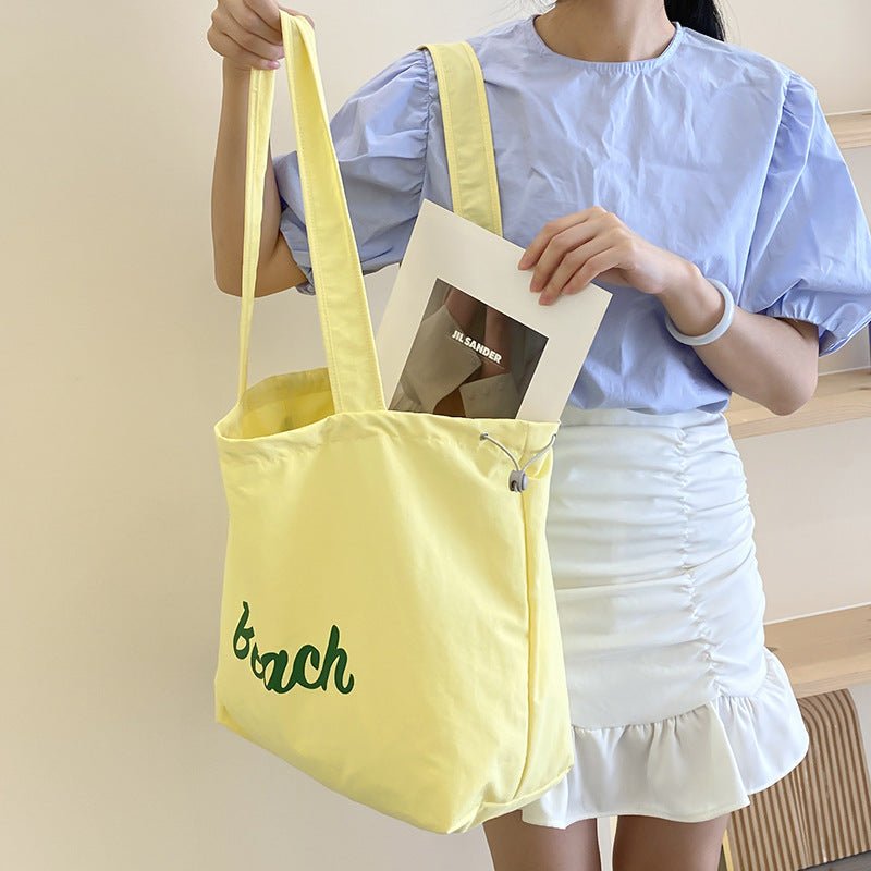 Canvas Bag Large Capacity Women's Shoulder Bag | Luxury Home Accessories | Heulog Glow