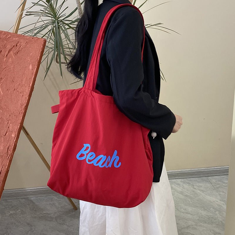 Canvas Bag Large Capacity Women's Shoulder Bag | Luxury Home Accessories | Heulog Glow