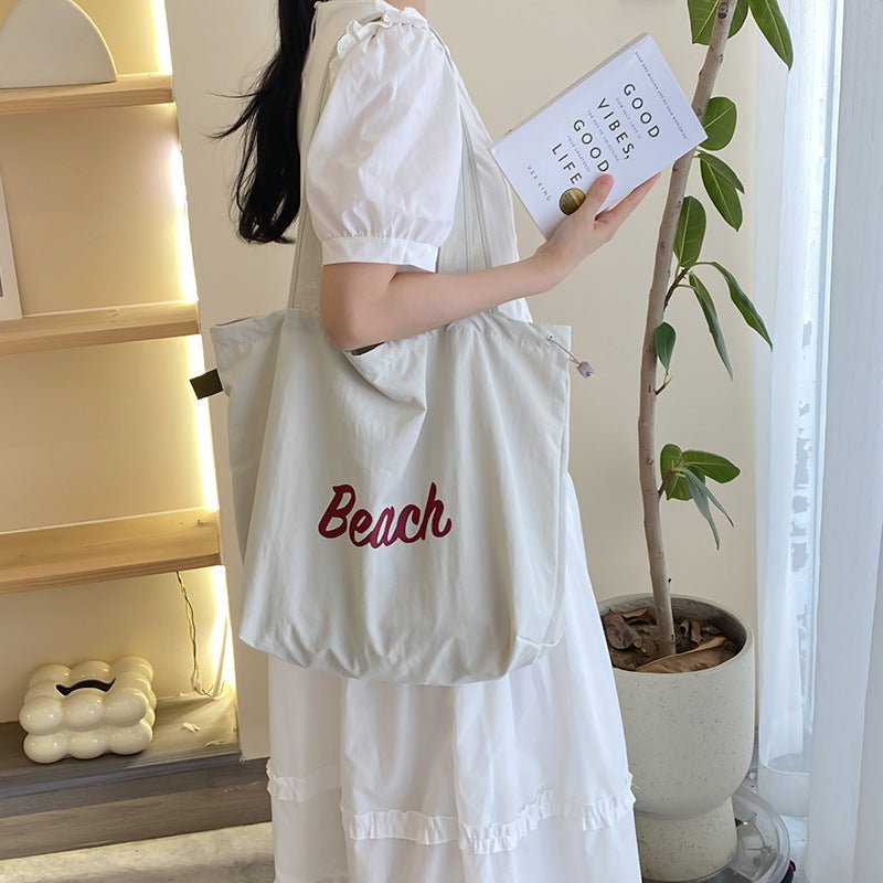 Canvas Bag Large Capacity Women's Shoulder Bag | Luxury Home Accessories | Heulog Glow