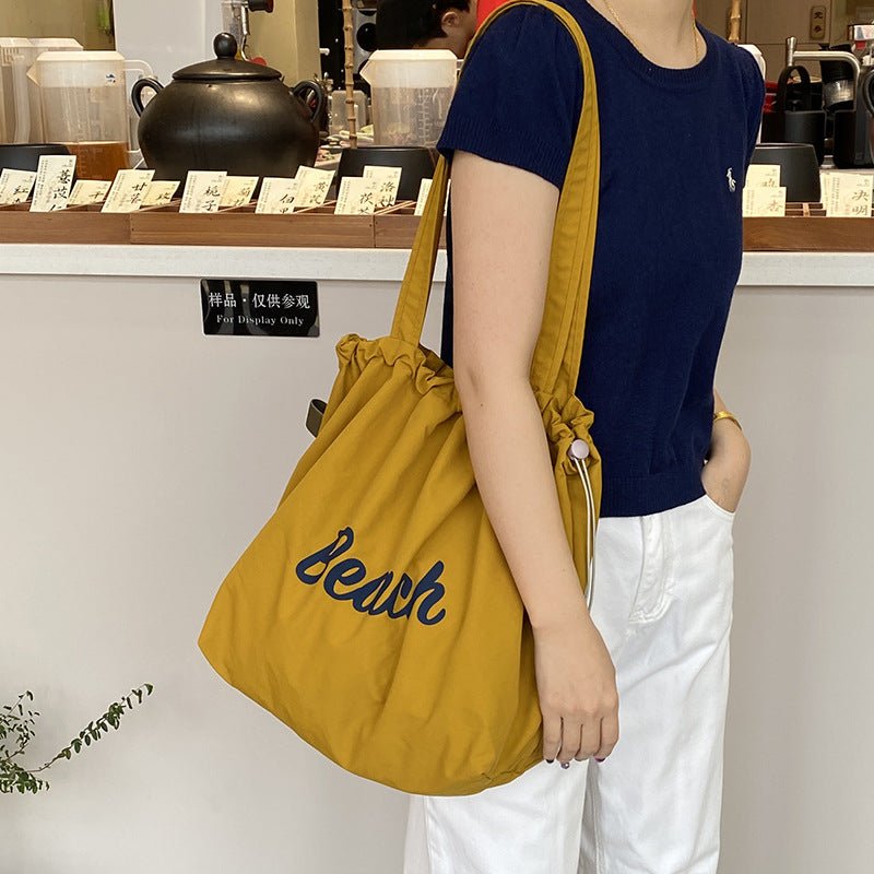 Canvas Bag Large Capacity Women's Shoulder Bag | Luxury Home Accessories | Heulog Glow