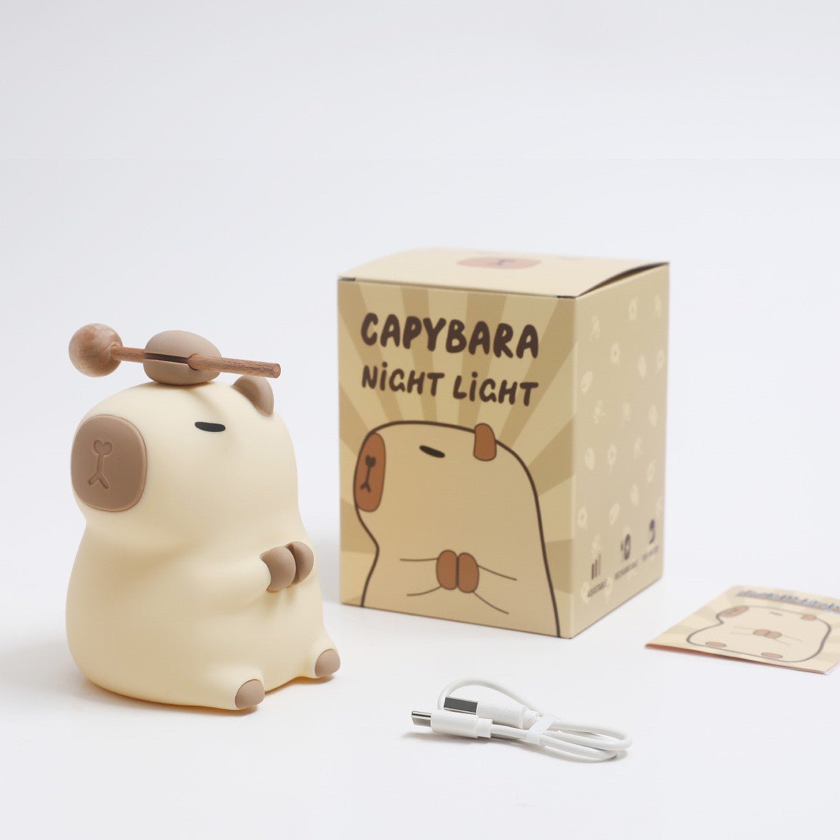 Capabala Silicone Night Lamp Rechargeable | Luxury Home Accessories | Heulog Glow