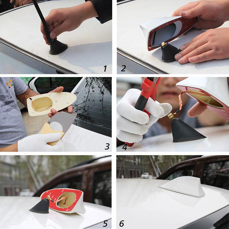Car Shark Fin Antenna | Luxury Home Accessories | Heulog Glow