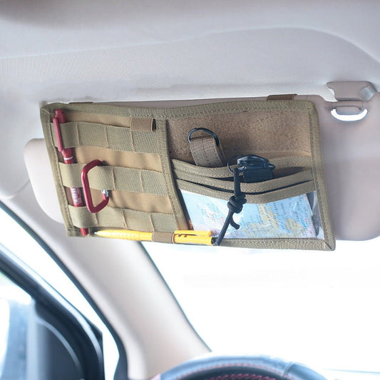 Car Sunshade Tactical Storage Bag Visor Panel Holder Car Auto Accessories | Luxury Home Accessories | Heulog Glow