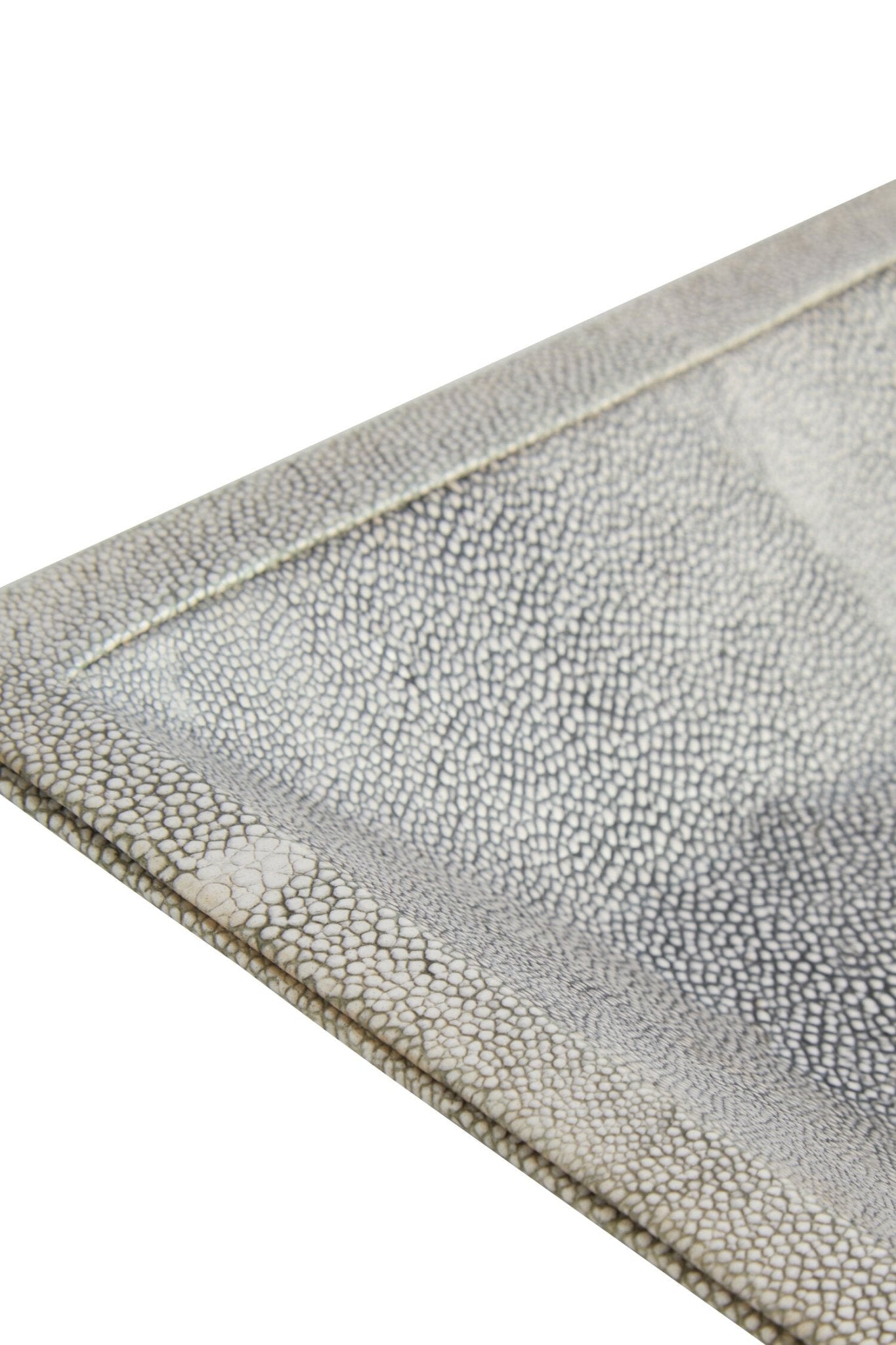 Cardona Grey Shagreen Effect Trinket Dish | Luxury Home Accessories | Heulog Glow