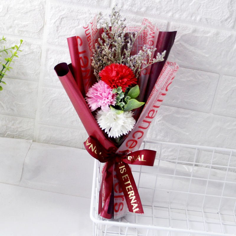 Carnation Rose Bouquet Creative Gift Valentine's Day Gift | Luxury Home Accessories | Heulog Glow