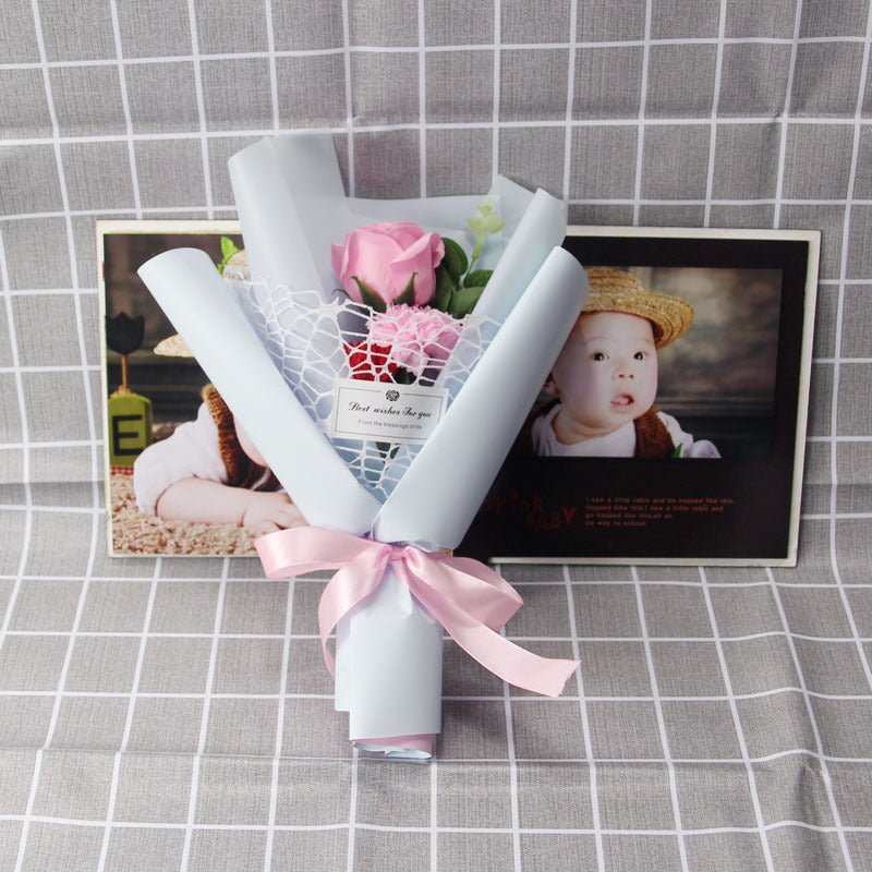 Carnation Rose Bouquet Creative Gift Valentine's Day Gift | Luxury Home Accessories | Heulog Glow