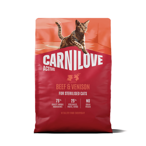 Carnilove Active Beef & Venison Cat 400g | Luxury Home Accessories | Heulog Glow