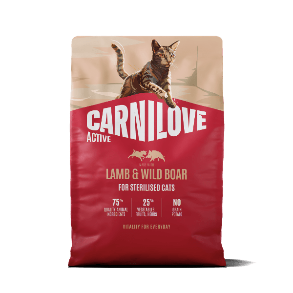 Carnilove Active Lamb & Wild Boar Cat 2kg | Luxury Home Accessories | Heulog Glow
