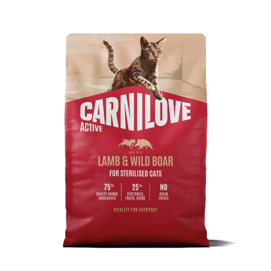Carnilove Active Lamb & Wild Boar Cat 6kg | Luxury Home Accessories | Heulog Glow