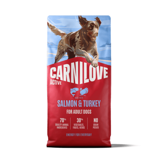 Carnilove Active Salmon & Turkey 12kg | Luxury Home Accessories | Heulog Glow