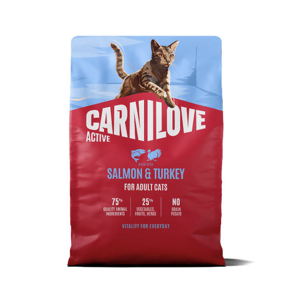 Carnilove Active Salmon & Turkey Cat 400g | Luxury Home Accessories | Heulog Glow