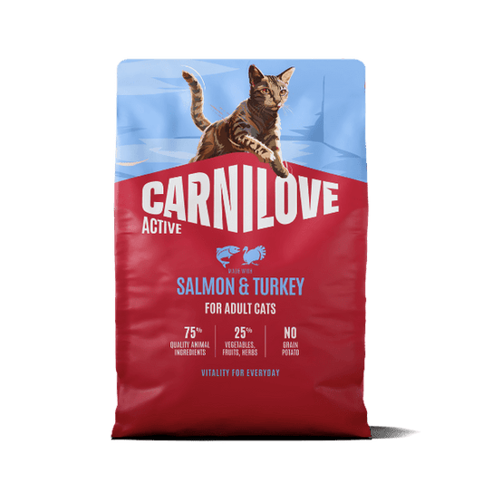 Carnilove Active Salmon & Turkey Cat 400g | Luxury Home Accessories | Heulog Glow