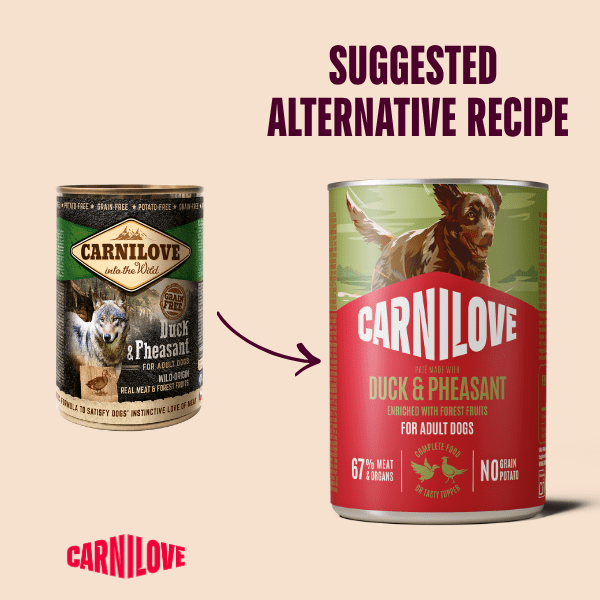 Carnilove Duck & Pheasant 400g | Luxury Home Accessories | Heulog Glow
