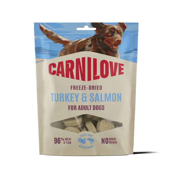 Carnilove Freeze-Dried Treats Turkey & Salmon 60g | Luxury Home Accessories | Heulog Glow