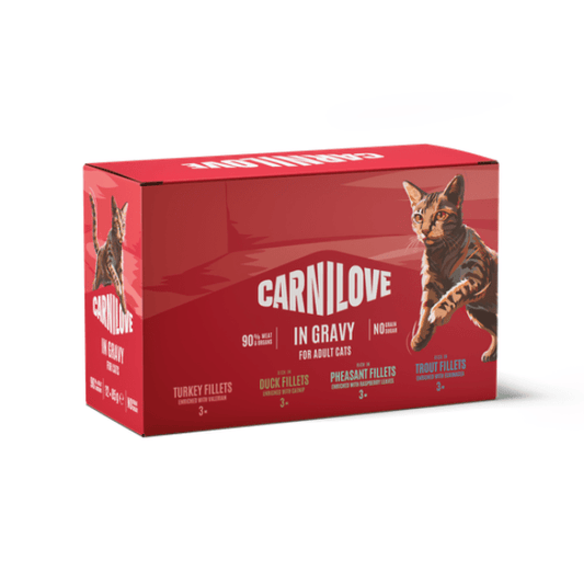 Carnilove Gravy Multipack Cat (12x85g) | Luxury Home Accessories | Heulog Glow