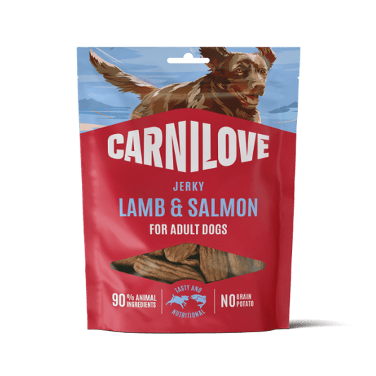 Carnilove Jerky Lamb & Salmon Fillet Jerky Dog Treats 100g | Luxury Home Accessories | Heulog Glow