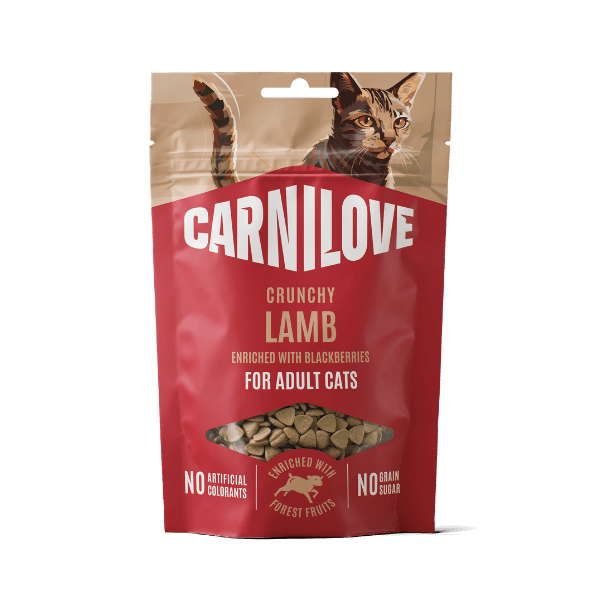 Carnilove Lamb with Blackberries Crunchy Cat Treats (10x50g) | Luxury Home Accessories | Heulog Glow