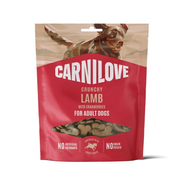 Carnilove Lamb with Cranberries Crunchy Dog Treats 200g | Luxury Home Accessories | Heulog Glow