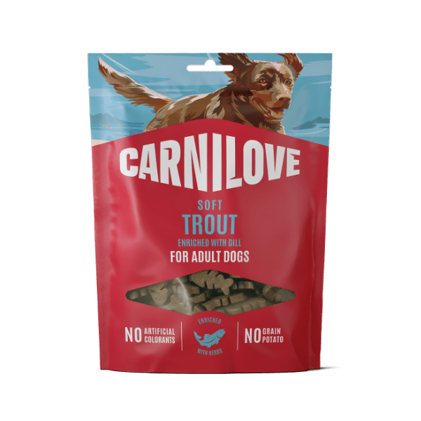 Carnilove Trout with Dill Soft Dog Treats 200g | Luxury Home Accessories | Heulog Glow