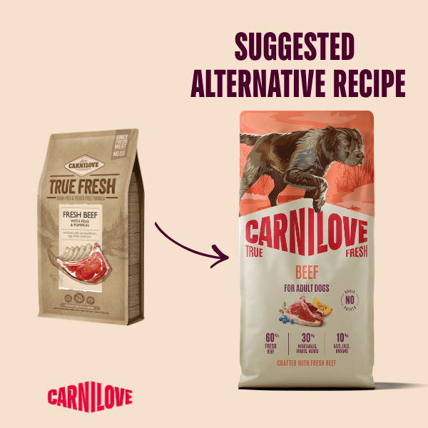 Carnilove True Fresh Beef 12kg | Luxury Home Accessories | Heulog Glow