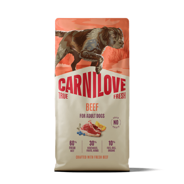Carnilove True Fresh Beef 4kg | Luxury Home Accessories | Heulog Glow