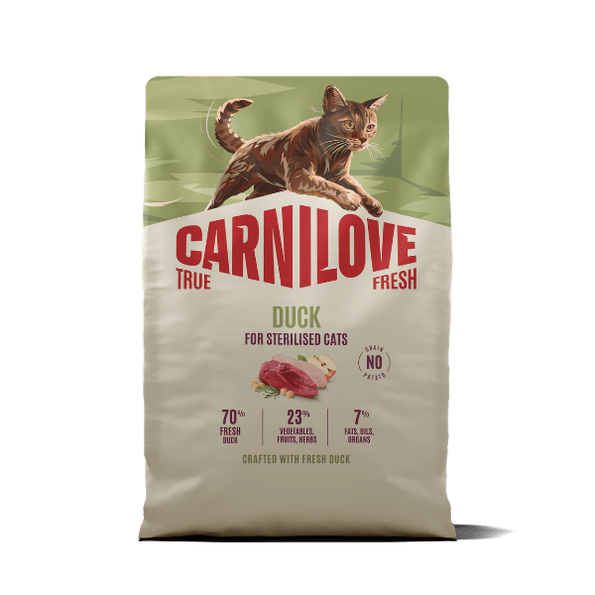 Carnilove True Fresh Duck Cat 2kg | Luxury Home Accessories | Heulog Glow
