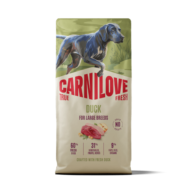 Carnilove True Fresh Duck Large Breed 4kg | Luxury Home Accessories | Heulog Glow