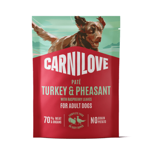 Carnilove Turkey & Pheasant with Raspberry Leaves Dog 300g | Luxury Home Accessories | Heulog Glow