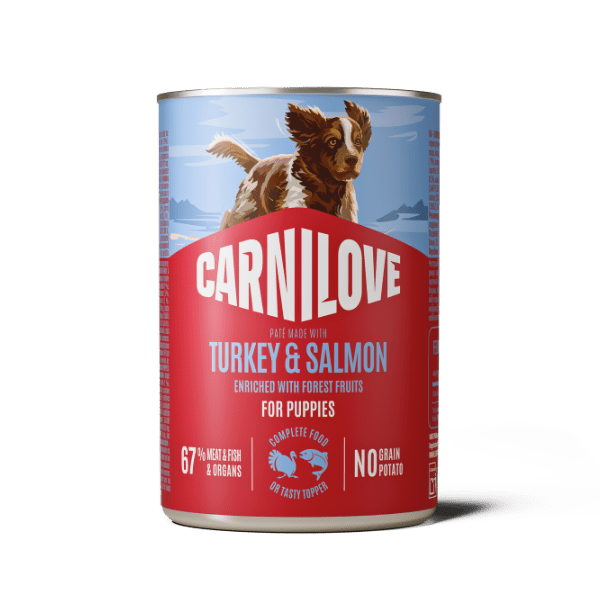 Carnilove Turkey & Salmon Puppy 400g | Luxury Home Accessories | Heulog Glow
