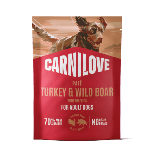 Carnilove Turkey & Wildboar with Rosehips Dog 300G | Luxury Home Accessories | Heulog Glow