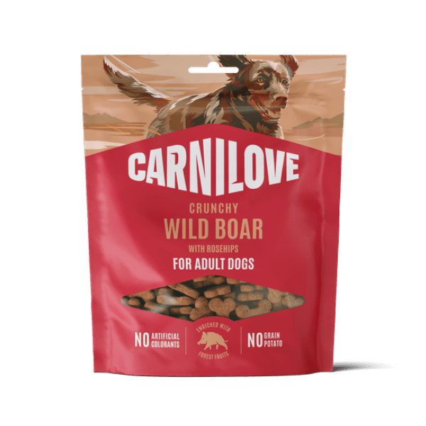 Carnilove Wild Boar with Rosehips Crunchy Dog Treats 200g | Luxury Home Accessories | Heulog Glow