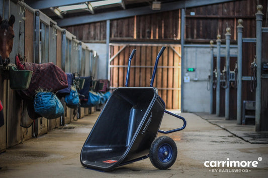 Carrimore King Tipper Wheelbarrow Black 250 L | Luxury Home Accessories | Heulog Glow