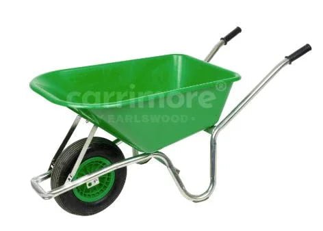 Carrimore Stable Wheelbarrow - Green 120L | Luxury Home Accessories | Heulog Glow