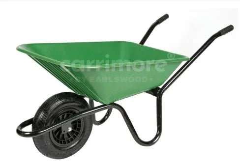 Carrimore Super Wheelbarrow - Green 90L | Luxury Home Accessories | Heulog Glow