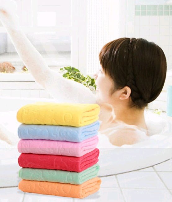 cartoon bear child big bath towel absorbent towel microfiber bath towel beach towel | Luxury Home Accessories | Heulog Glow