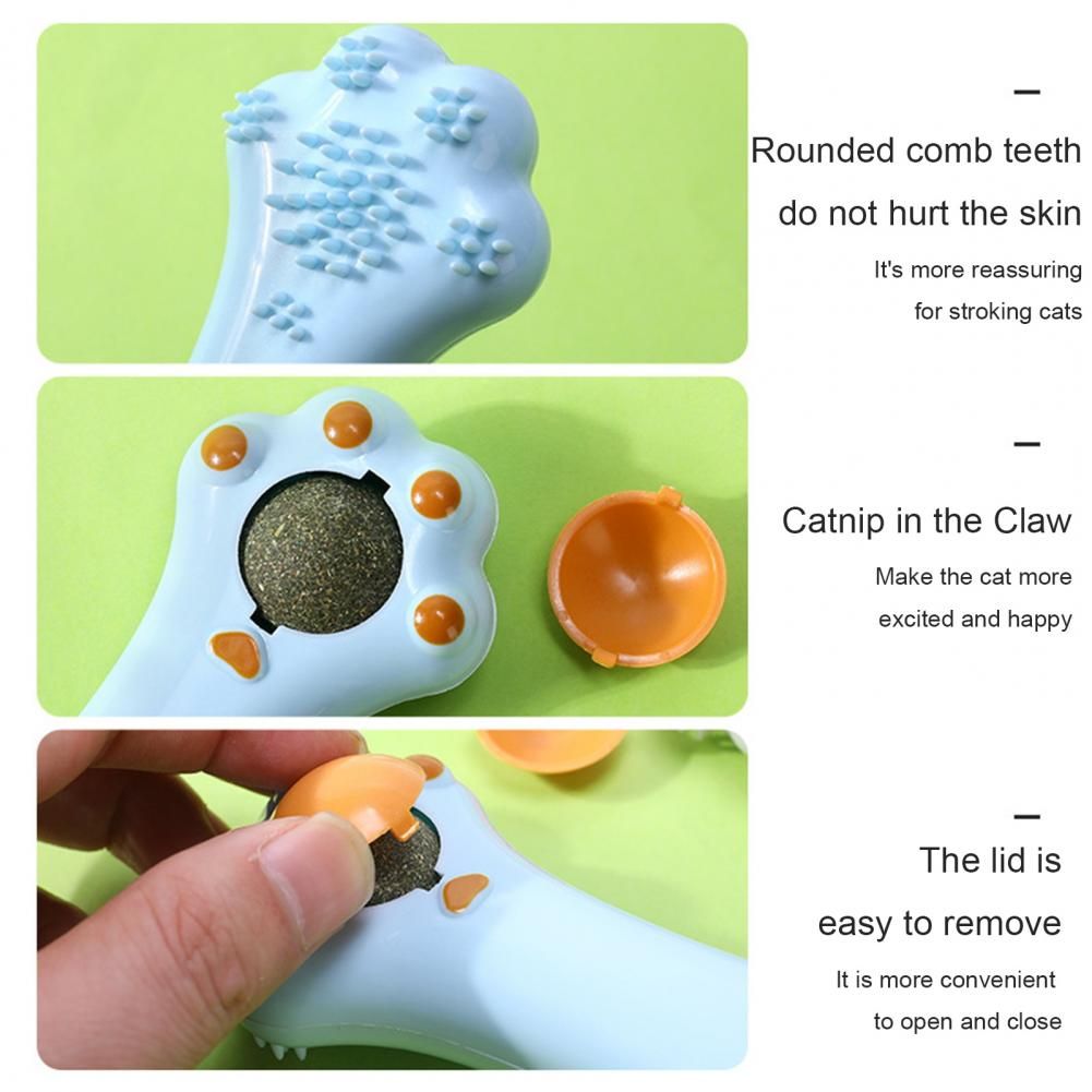 Cartoon Design Cat Toy Dual-purpose Cat Massage Comb Clean Mouth Cat Toys For Dental Care Digestion Promotion Pet Accessory | Luxury Home Accessories | Heulog Glow