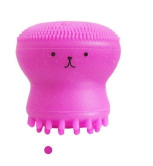 Cartoon octopus silicone wash brush foaming cleansing brush Manual facial massage brush cleansing brush brush bubbler | Luxury Home Accessories | Heulog Glow
