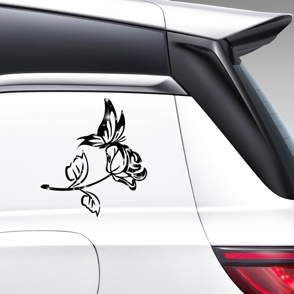 Cartoon Shiny African Woman Automobile Sticker | Luxury Home Accessories | Heulog Glow