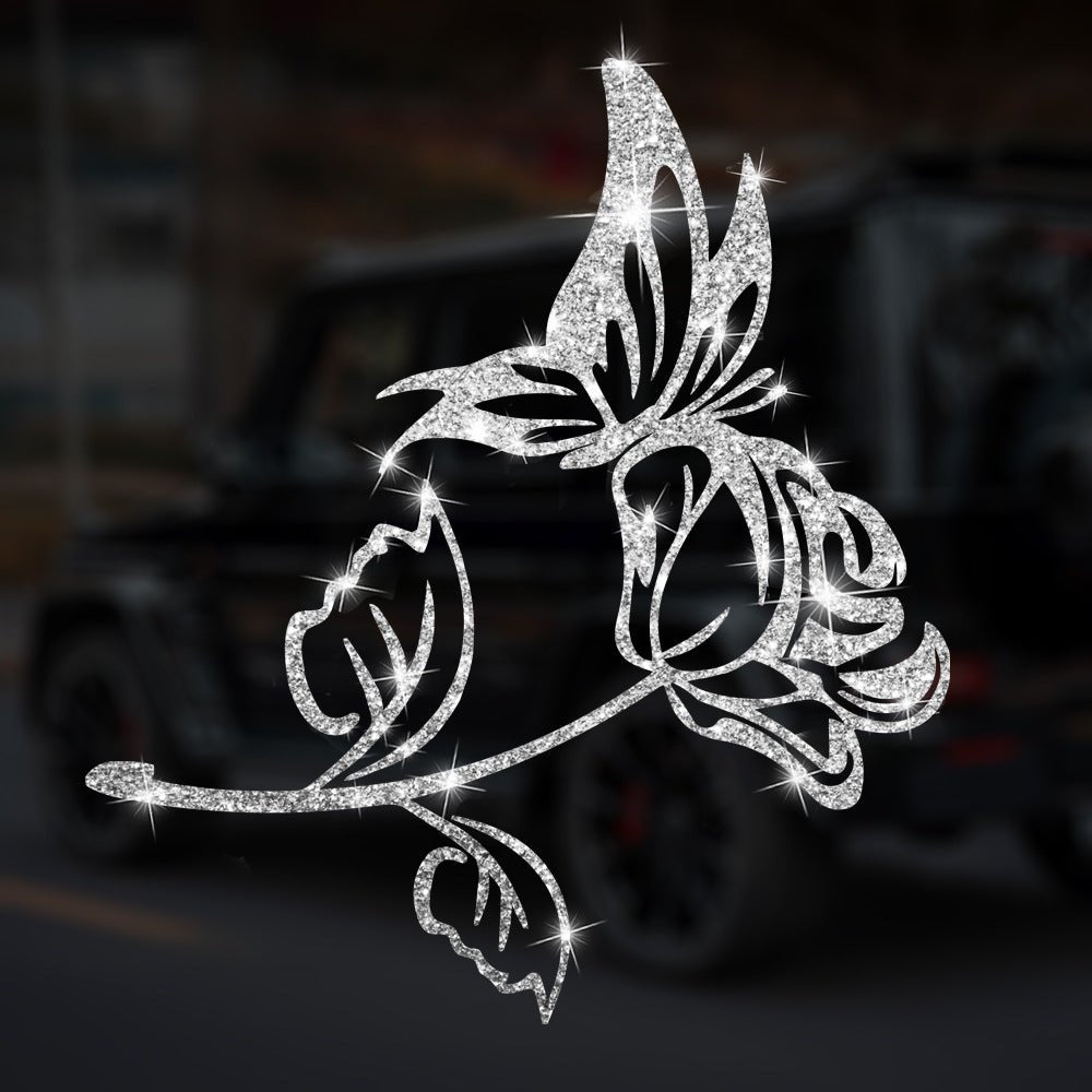 Cartoon Shiny African Woman Automobile Sticker | Luxury Home Accessories | Heulog Glow