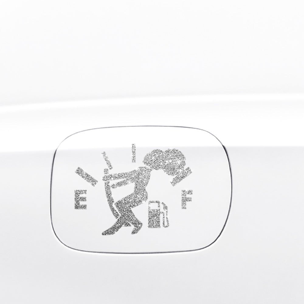 Cartoon Shiny African Woman Automobile Sticker | Luxury Home Accessories | Heulog Glow