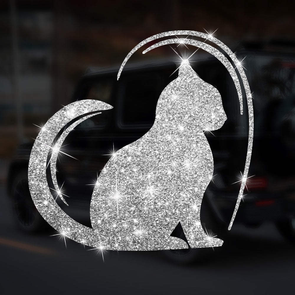 Cartoon Shiny African Woman Automobile Sticker | Luxury Home Accessories | Heulog Glow