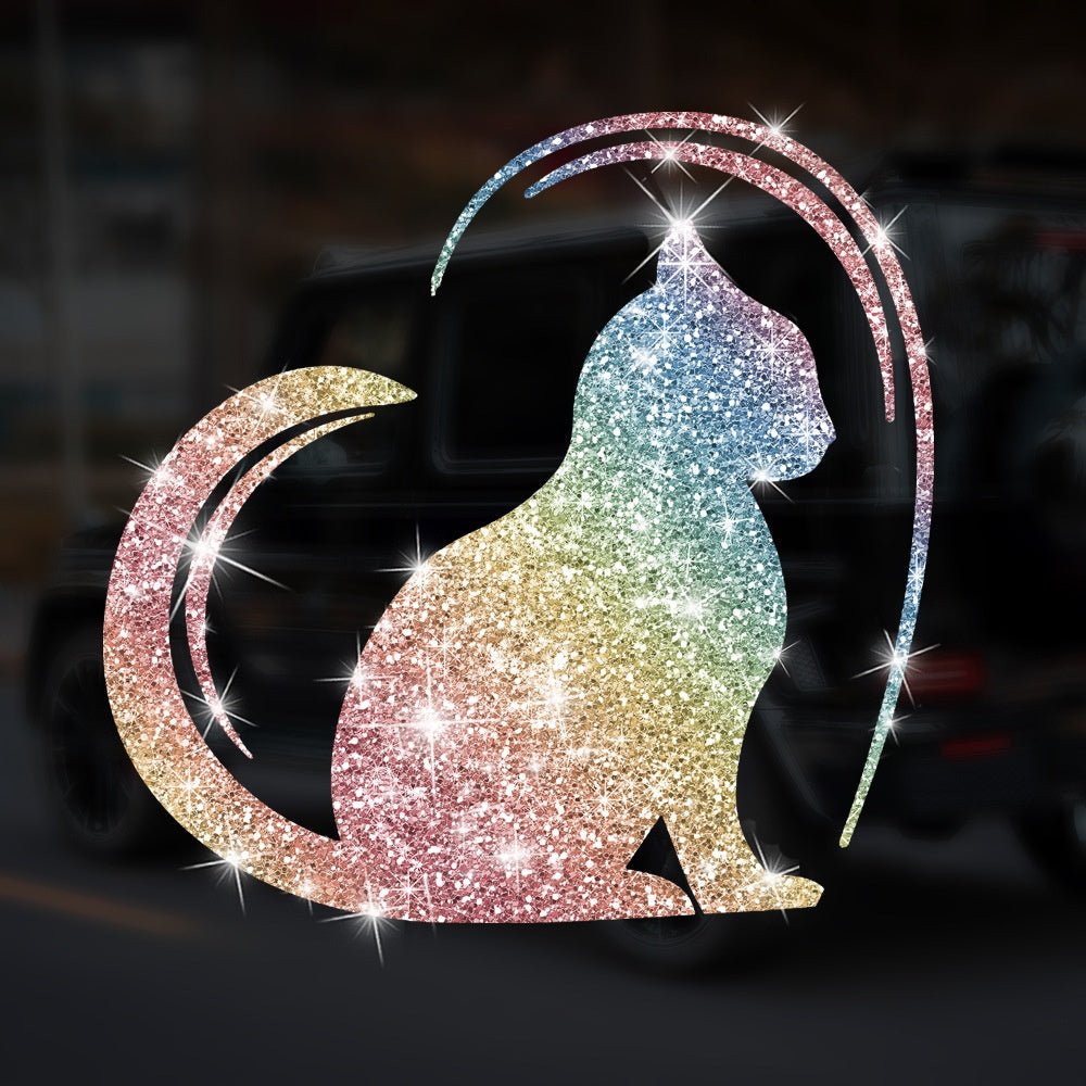 Cartoon Shiny African Woman Automobile Sticker | Luxury Home Accessories | Heulog Glow