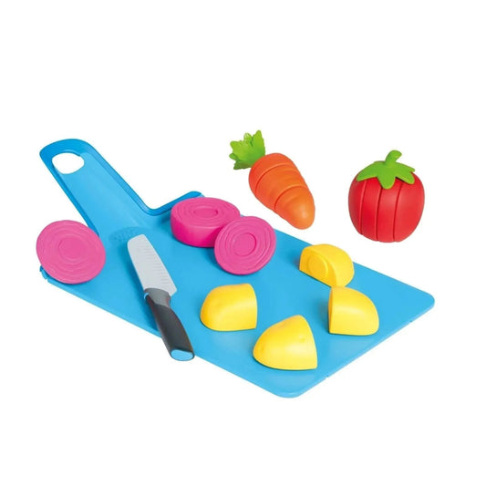 Casdon Joseph Joseph Play Pretend Food & Chopping Board | Luxury Home Accessories | Heulog Glow