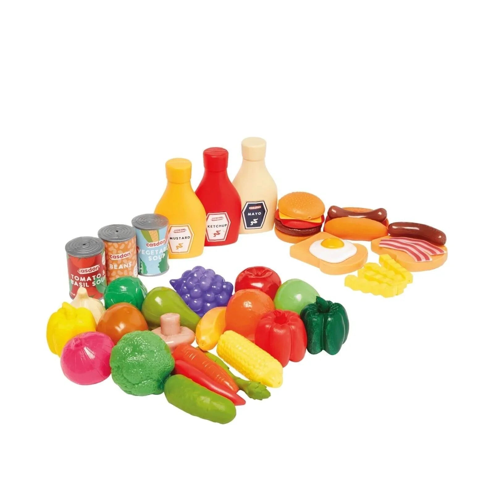 Casdon Play Food Set | Luxury Home Accessories | Heulog Glow