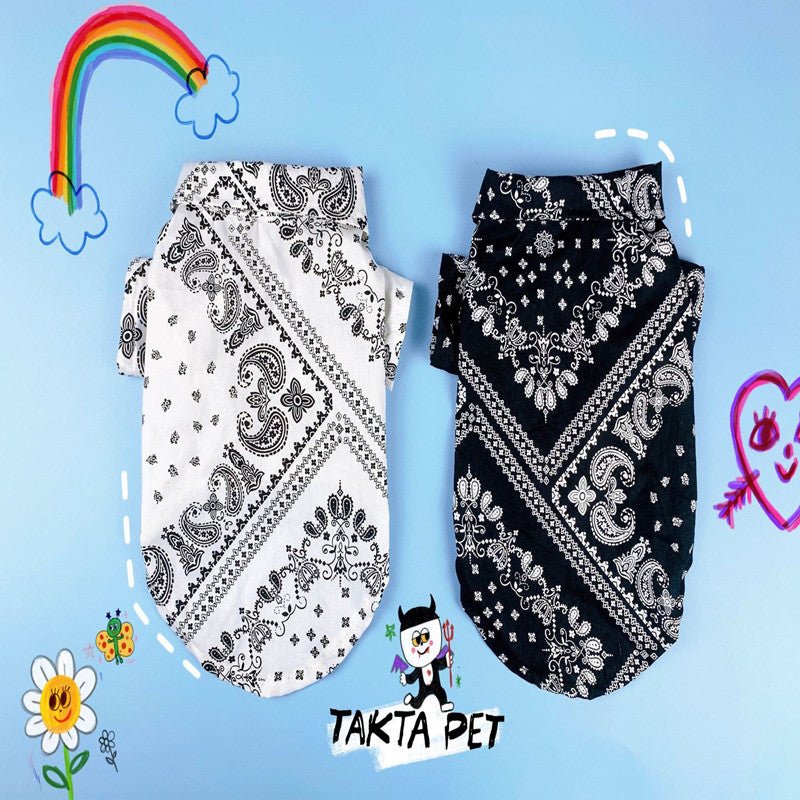 Cashew Pattern Dog Shirts Large And Small Dogs | Luxury Home Accessories | Heulog Glow