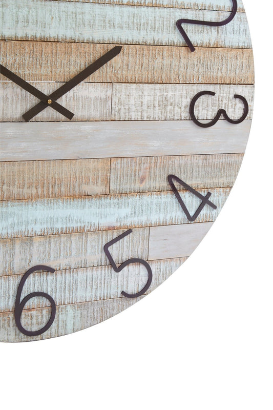 Castlewood Fir Wood Clock | Luxury Home Accessories | Heulog Glow