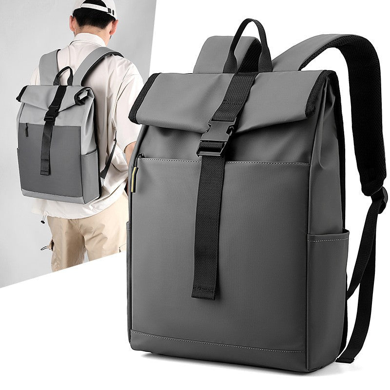 Casual Fashion Backpack For Men Women New Laptop Backpack Oxford Cloth Waterproof Short Distance Travel Backpack Men Black | Luxury Home Accessories | Heulog Glow